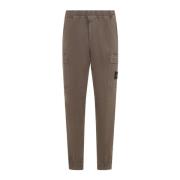 Stone Island Brun Stiliga Byxor Brown, Herr