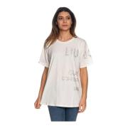 Liu Jo Kortärmad T-shirt White, Dam