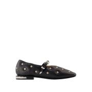 Toga Pulla Svart Slip-On Ballerina Gummisula Black, Dam