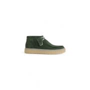 Clarks Semskade Herrskor Höst/Vinter Kollektion Green, Herr