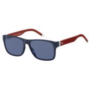 Tommy Hilfiger Stiliga solglasögon TH 1718/S 8Ru/Ku Blue, Herr