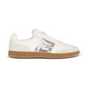 Balmain Kalvskinn Svan tränare White, Herr