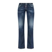 Dsquared2 Jeans Flare Blue, Dam