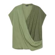 Fiorella Rubino Korsad Ecovero™ Viskos Blus Green, Dam