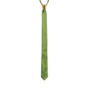 Corsinelabedoli Sidenslips med guld keramisk knut Green, Herr