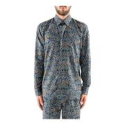 Corsinelabedoli Casual Paisley Skjorta Multicolor, Herr