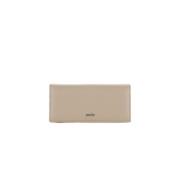 Poche Paris Snygg Läder Plånbok Beige, Dam