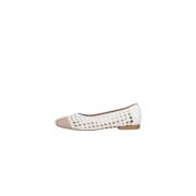 Poche Paris Stiliga Skor White, Dam