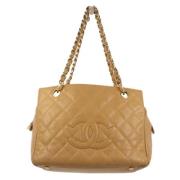 Chanel Vintage Pre-owned Laeder chanel-vskor Brown, Dam