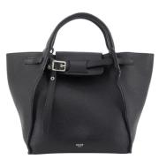 Celine Vintage Pre-owned Laeder totevskor Black, Dam