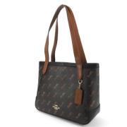 Coach Pre-owned Pre-owned Plast totevskor Brown, Dam