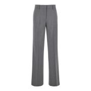 Msgm Grå Byxor Pantalone/Pants Gray, Dam