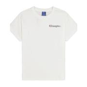 Champion Kortärmad T-shirt White, Dam