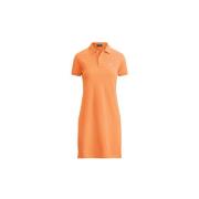 Ralph Lauren Elegant Klänning för Kvinnor Orange, Dam