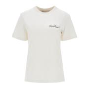 Golden Goose Stjärntryck T-shirt White, Dam