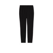 Max Mara Studio Tekniska Cadybyxor Black, Dam