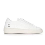 D.a.t.e. Vita Sneakers Levante Calf White, Herr