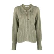 Our Legacy Grön Zip Wrap Cardigan Green, Dam