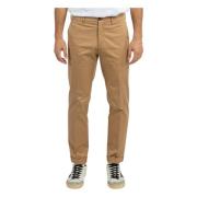 Golden Goose Slim-Fit Bomulls Chinos Beige, Herr