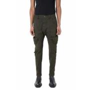 La Haine Inside Us Khaki Stretch Bomulls Cargobyxor Lm192 Green, Herr