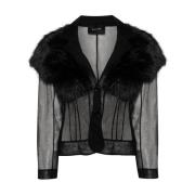 Simone Rocha Stiliga Jackor Kollektion Black, Dam