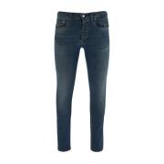 Liu Jo Slim-fit Denim Byxor Blue, Herr