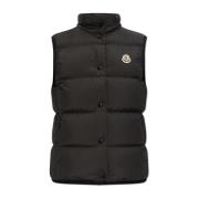 Moncler `Badia` vest Black, Dam