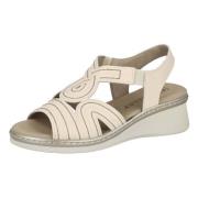 Pitillos Esparto wedges Beige, Dam