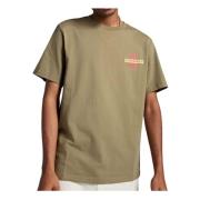 Converse Loose Fit Festival Palm Tree Tee T-shirt Green, Herr