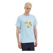 Converse Festival Star Chevron Infill Tee T-shirt Blue, Herr