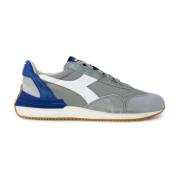 Diadora Grå Läder Snörskor Gray, Herr