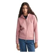 Gant Hoodie Pink, Dam