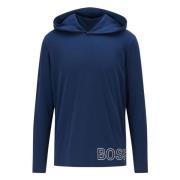 Hugo Boss Hoodie Blue, Herr