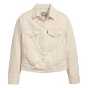 Levi's Wellthread Trucker Jacket Beige, Dam