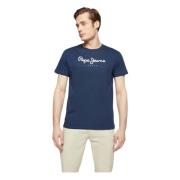 Pepe Jeans Eggo T-shirt Blue, Herr