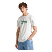 Pepe Jeans Claude T-shirt White, Herr