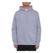 Volcom Single Stone Hoodie Purple, Herr