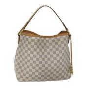 Louis Vuitton Vintage Pre-owned Canvas louis-vuitton-vskor White, Dam