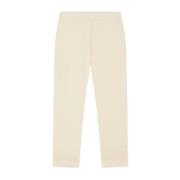 Liviana Conti Popeline Stretch Leggings med Slim Fit Beige, Dam