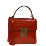 Louis Vuitton Vintage Pre-owned Laeder handvskor Red, Dam