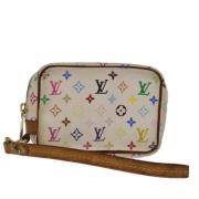 Louis Vuitton Vintage Pre-owned Canvas necessrer White, Dam