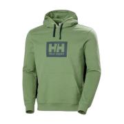 Helly Hansen Hoodies Green, Herr