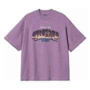 Carhartt Wip Byggd Från Grunden T-shirt Purple, Herr