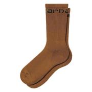 Carhartt Wip Strumpor Brown, Unisex