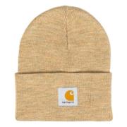 Carhartt Wip Akryl Klocka Mössa Ull Mössa Beige, Unisex