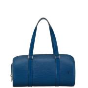 Louis Vuitton Vintage Pre-owned Tyg louis-vuitton-vskor Blue, Dam