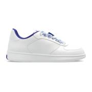 Burberry Platform Sneakers White, Herr