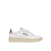 Autry Vintage Medalist Low Lädersneakers White, Dam