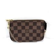 Louis Vuitton Vintage Pre-owned Tyg louis-vuitton-vskor Brown, Dam