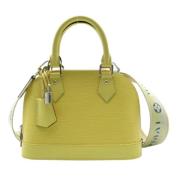 Louis Vuitton Vintage Pre-owned Laeder louis-vuitton-vskor Yellow, Dam